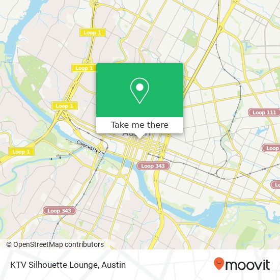 KTV Silhouette Lounge map