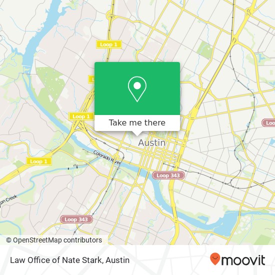 Law Office of Nate Stark map