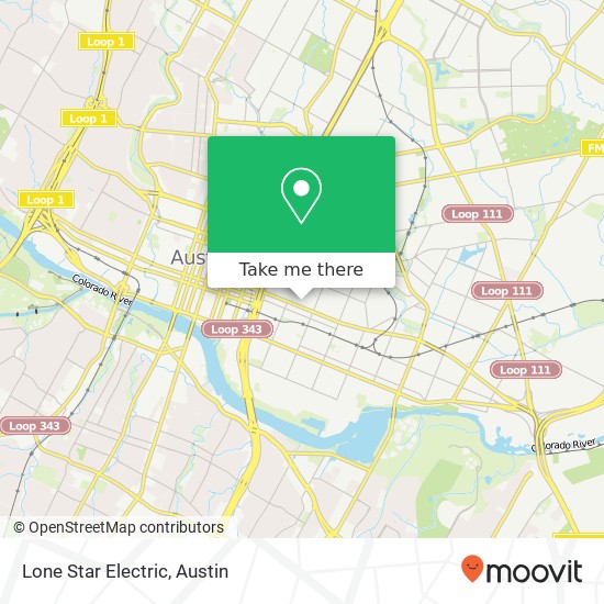 Lone Star Electric map