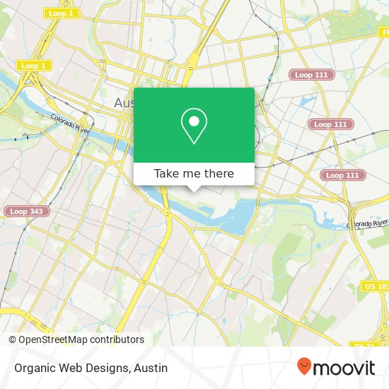 Organic Web Designs map