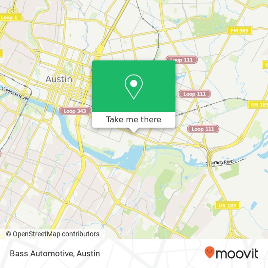 Bass Automotive map