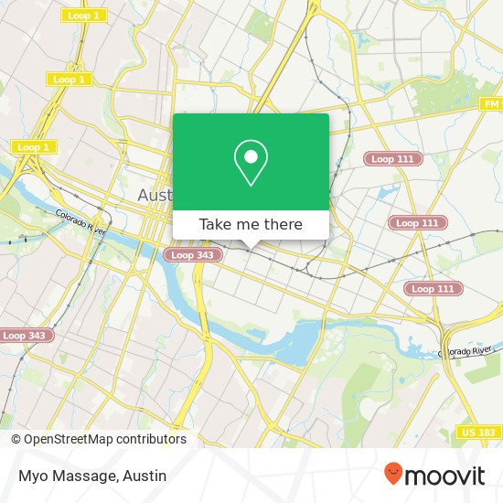 Myo Massage map