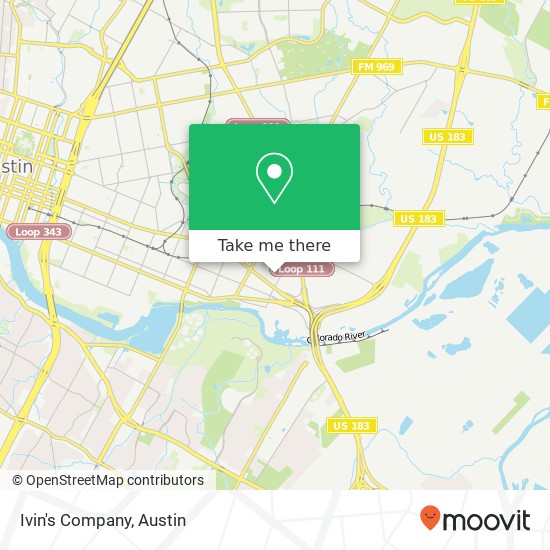 Mapa de Ivin's Company