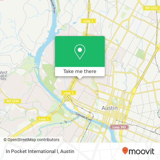 In Pocket International I map