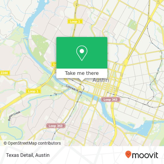 Texas Detail map