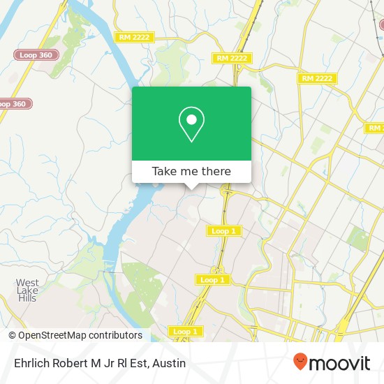 Ehrlich Robert M Jr Rl Est map