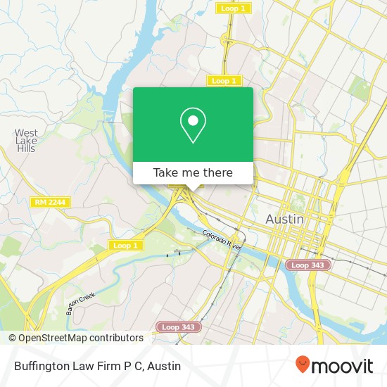 Buffington Law Firm P C map