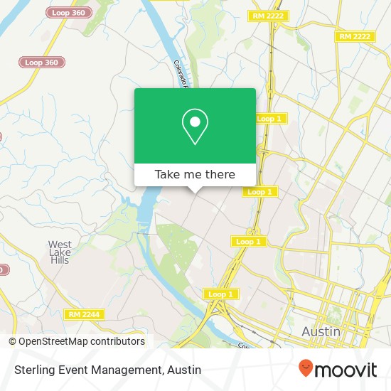 Mapa de Sterling Event Management