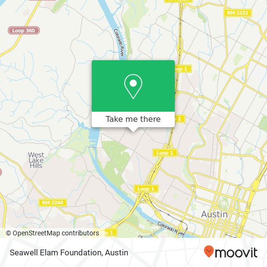 Seawell Elam Foundation map