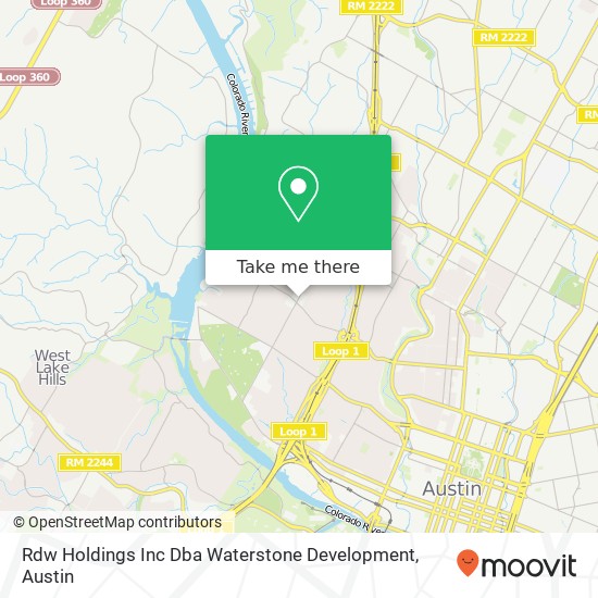 Rdw Holdings Inc Dba Waterstone Development map