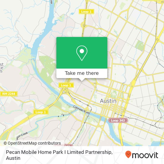 Pecan Mobile Home Park I Limited Partnership map