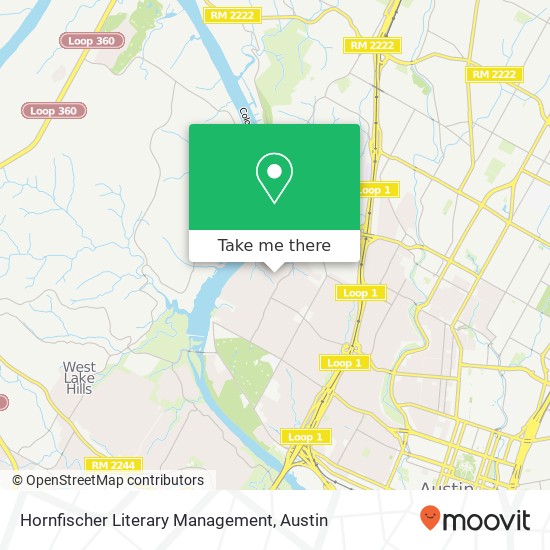 Hornfischer Literary Management map