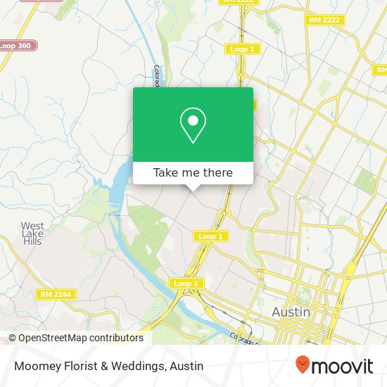 Mapa de Moomey Florist & Weddings