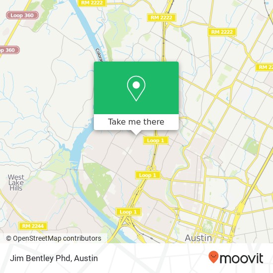 Jim Bentley Phd map