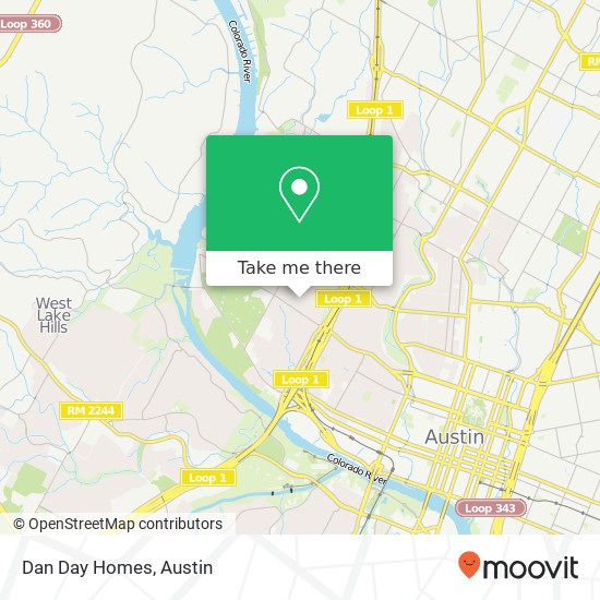 Dan Day Homes map