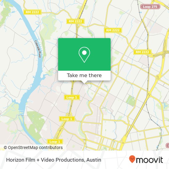 Mapa de Horizon Film + Video Productions