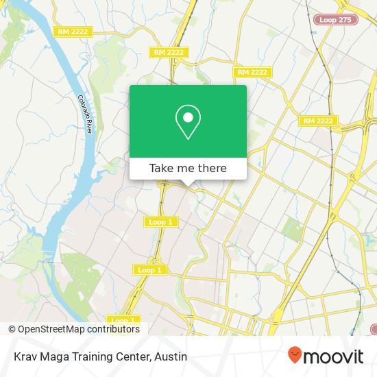 Krav Maga Training Center map