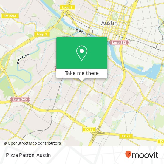 Pizza Patron map