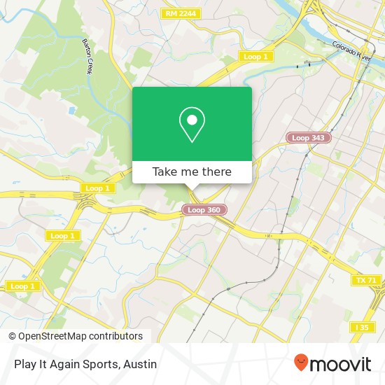 Play It Again Sports map