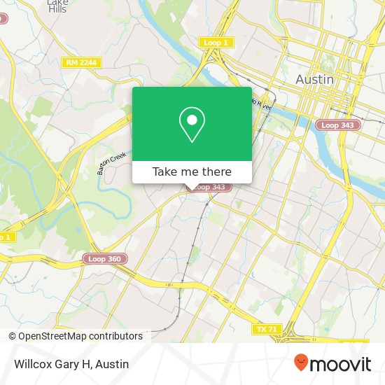 Mapa de Willcox Gary H