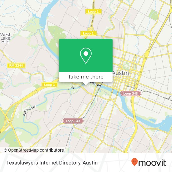 Texaslawyers Internet Directory map