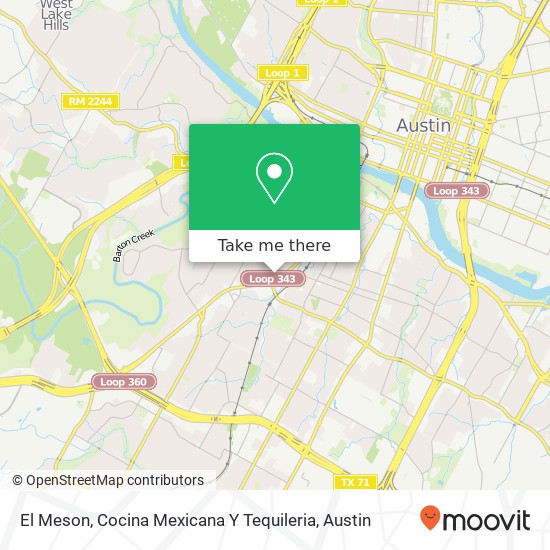 El Meson, Cocina Mexicana Y Tequileria map