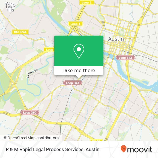 R & M Rapid Legal Process Services map