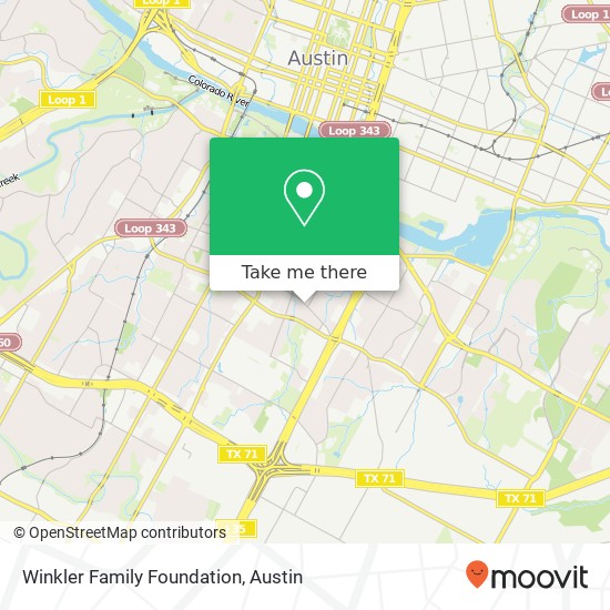 Mapa de Winkler Family Foundation