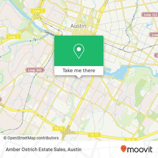 Amber Ostrich Estate Sales map