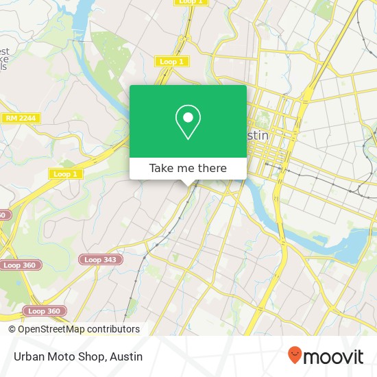 Mapa de Urban Moto Shop