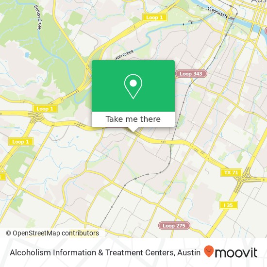 Mapa de Alcoholism Information & Treatment Centers