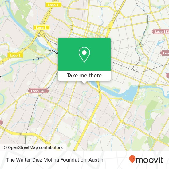 Mapa de The Walter Diez Molina Foundation