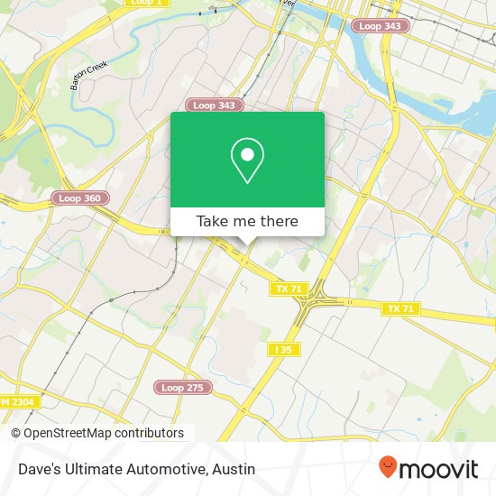 Mapa de Dave's Ultimate Automotive