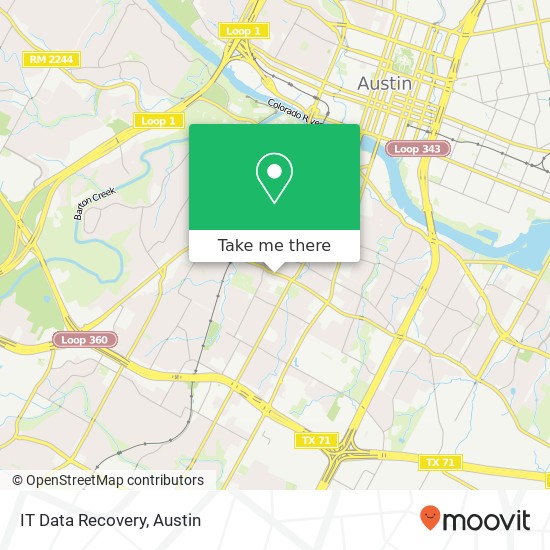 IT Data Recovery map