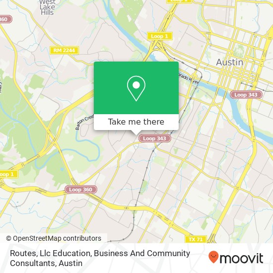 Mapa de Routes, Llc Education, Business And Community Consultants