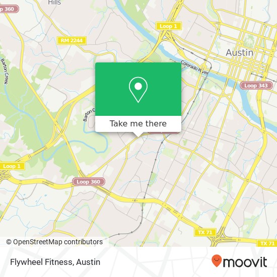 Flywheel Fitness map