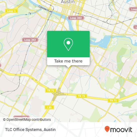 Mapa de TLC Office Systems