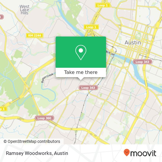 Mapa de Ramsey Woodworks