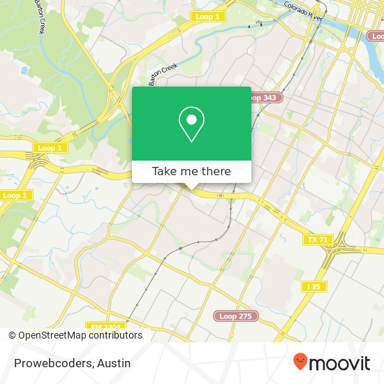 Prowebcoders map