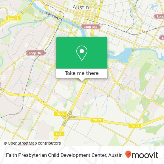Mapa de Faith Presbyterian Child Development Center