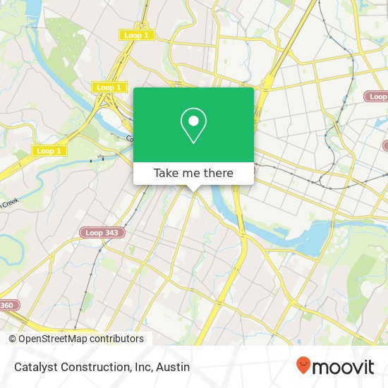 Catalyst Construction, Inc map