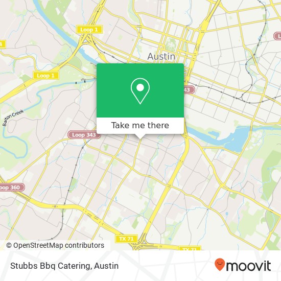 Stubbs Bbq Catering map