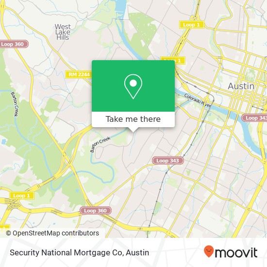 Security National Mortgage Co map