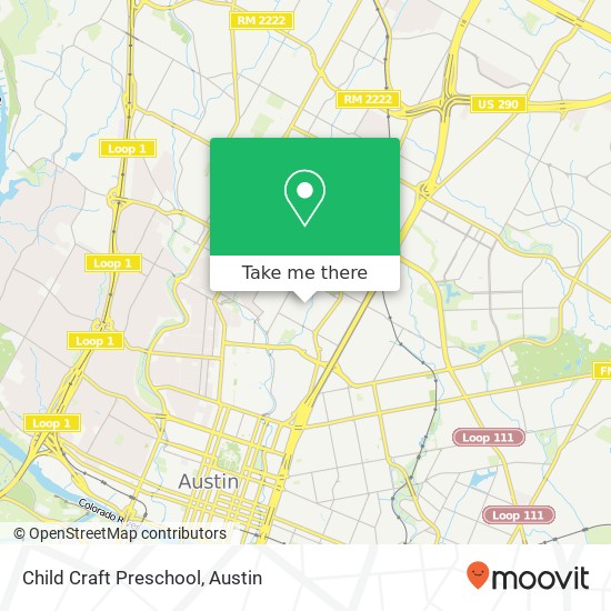 Child Craft Preschool map