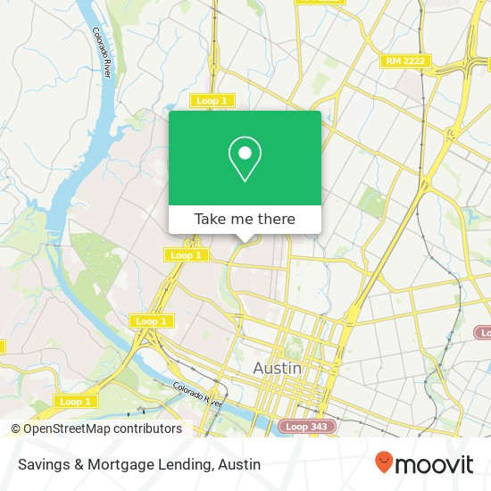 Savings & Mortgage Lending map