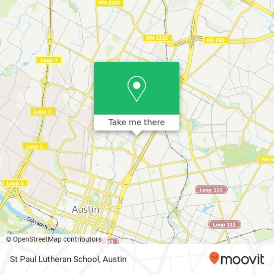 Mapa de St Paul Lutheran School