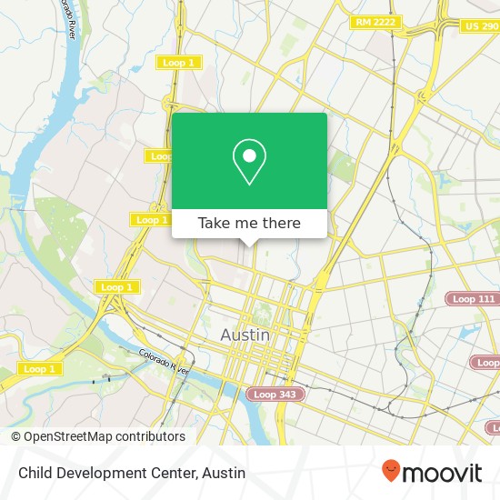 Child Development Center map