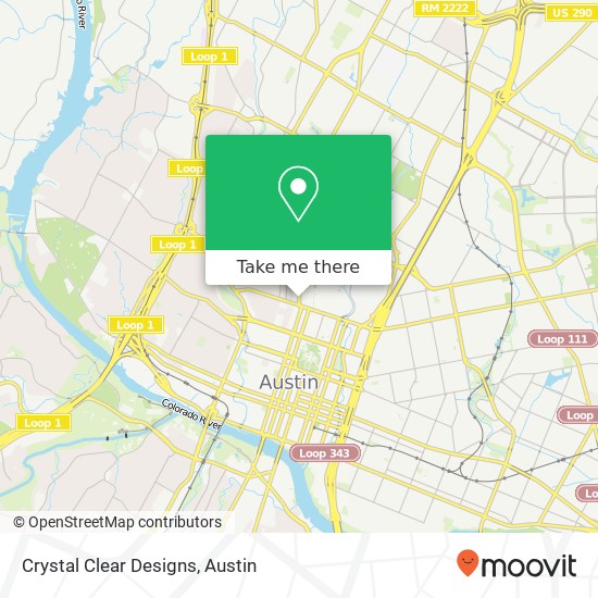 Mapa de Crystal Clear Designs