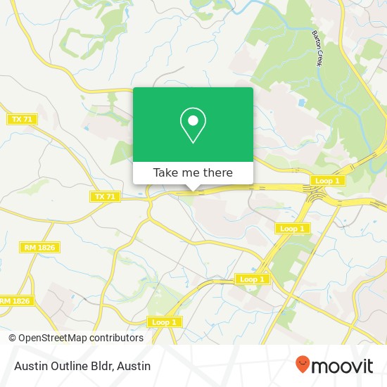 Austin Outline Bldr map