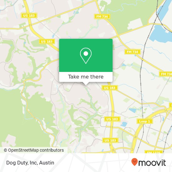 Mapa de Dog Duty, Inc